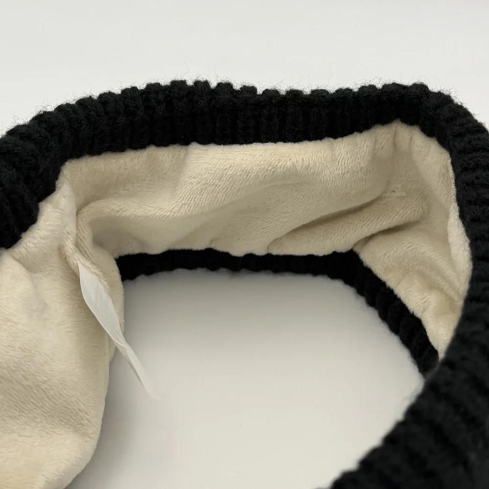 Northeast Outfitters Cozy Cabin Girls Bow Headband Black Winter Youth One Size